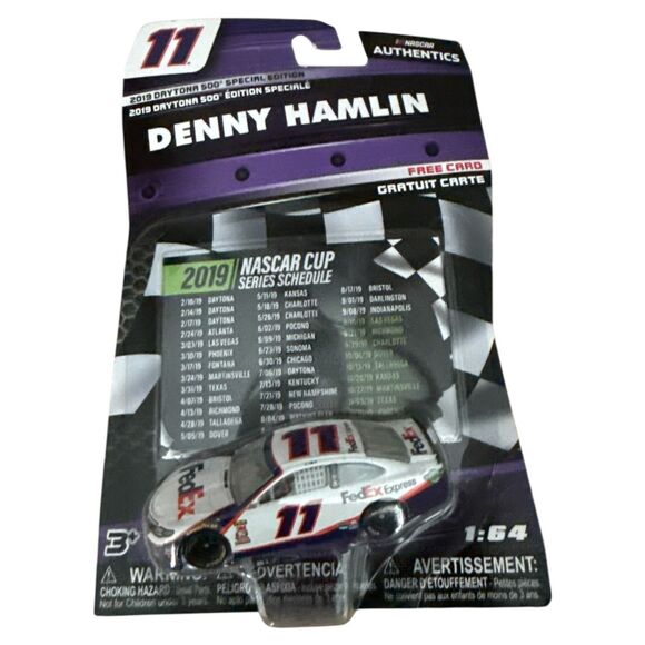 5 NASCAR Daytona 500 Diecast 1:64 Authentics  Denny Hamlin Chase Elliott, Austin - Picture 5 of 8